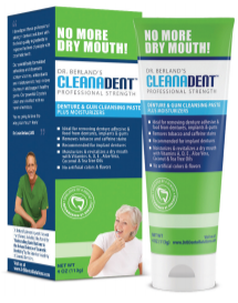 Cleanadent with box.